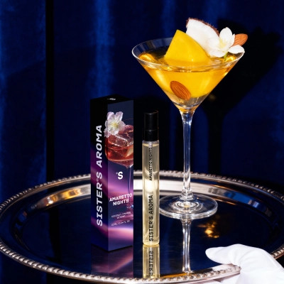 Парфюмированная вода Sister's Aroma Amaretto Nights Travel 10 мл (4820227785292) Винница - изображение 2