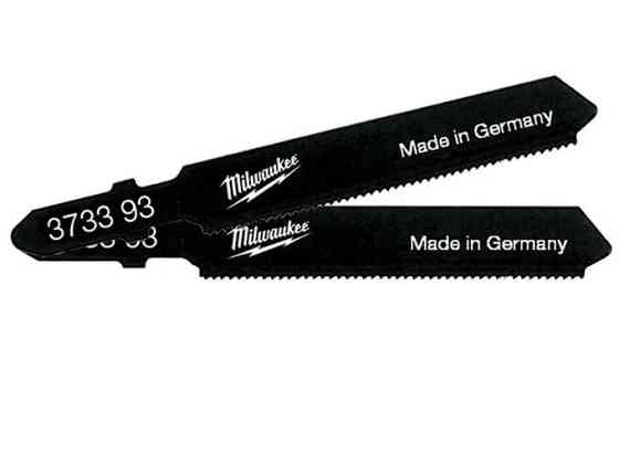 Полотна для лобзика T118AHM MILWAUKEE, 50мм/ крок зуба 1,1мм, (2шт), (нержавіюча сталь) Одеса