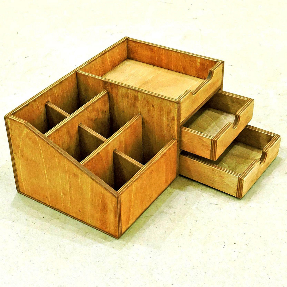 Настільний органайзер "Спрінг" сієна Миколаїв - фото 1