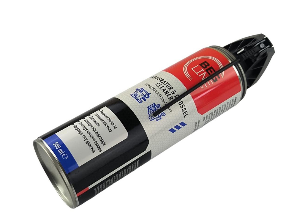 Очищувач карбюратора аерозоль 500 мл з регульованою трубкою Мукачево - фото 2