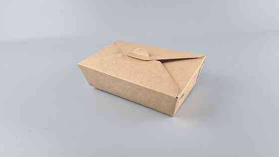 Коробка клейова "KRAFT" 185*105*55 мм ламінована (50 шт.) Харків