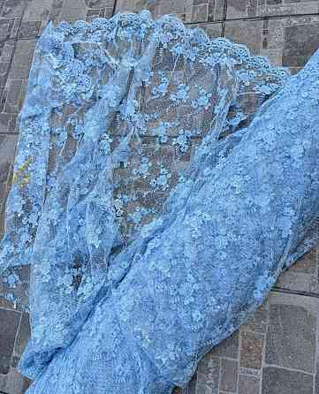 Тканина/опт/тюль блакитна — від 3 м. 110грн/м Київ