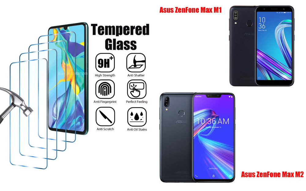 Защитное стекло ArmorGlass для Asus ZenFone Max M1, Max M2 – устойчивое к царапинам и ударам Киев - изображение 1