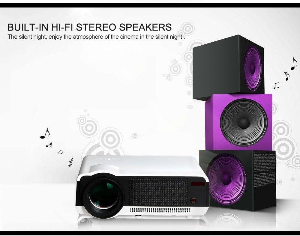 Портативний проектор LED Auna HDMI USB VGA для домашнього кінотеатру 1080P Full HD з Німеччини Дніпро - фото 6