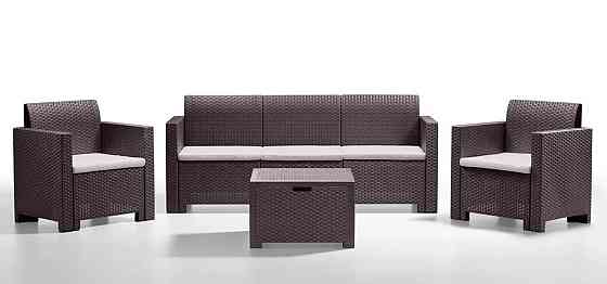 Набор садовой мебели BICA Nebraska 3, коричневый Киев