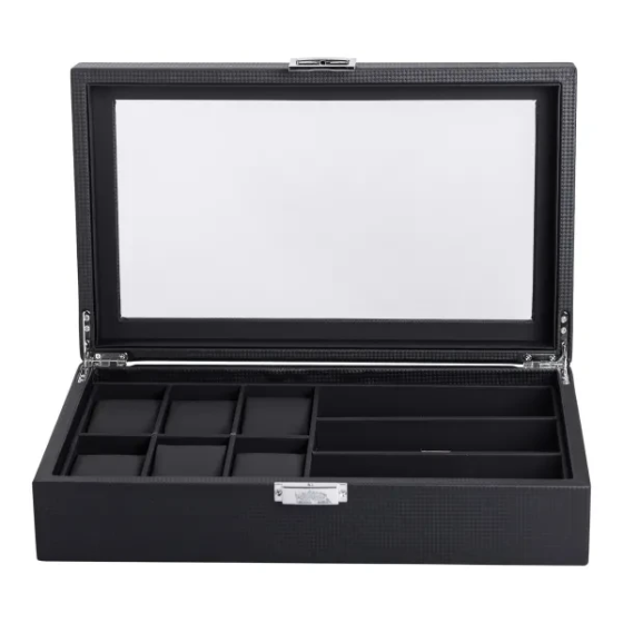 Скринька-футляр для годинників та окулярів з накидним замком 35,5х21х9,5 см HP-5-9 Коломия