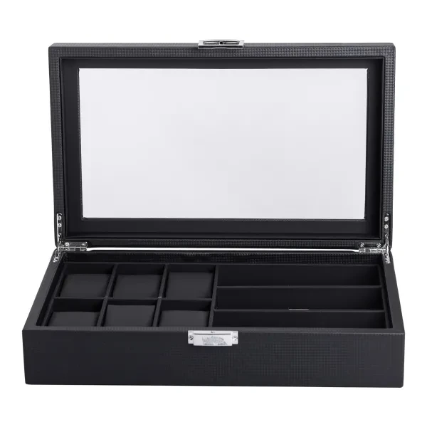 Скринька-футляр для годинників та окулярів з накидним замком 35,5х21х9,5 см HP-5-9 Коломия - фото 2