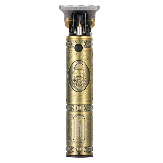 Миюча машинка для стрижки VGR V-085, Машинка для стрижки волосся голови, Перукарські GI-116 машинки професійні Київ - фото 3