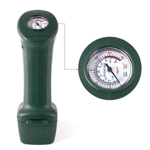 Автомобильный компрессор для накачивания шин, Насос компрессор портативный 12 в dc YZ-36 Львов - изображение 5