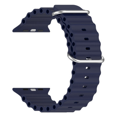 Ремешок для смарт-часов Armorstandart Ocean Band для Apple Watch 49/46/45/44/42 (Series 1-3) Deep Blue (ARM74245) Винница - изображение 1