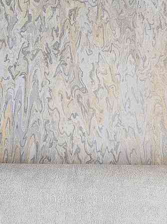 Шпалери вінілові на флізеліні AS creation Garda 1.06Х10.05 абстракція хвилі смуги коричневі сірі сріблясті Київ