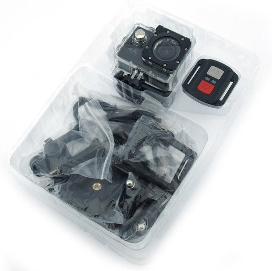 Водонепроницаемая спортивная экшн-камера DVR SPORT S3R Wi Fi с пультом, серая Винница - изображение 7