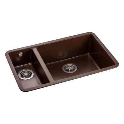 Мийка кухонна GRANADO Under top DOUBLE marron (gr3406) Вінниця