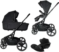 Детская коляска X-Lander Cruiser 2.0 Zestaw 3W1 Z Fotelikiem Cybex Cloud G I-Size Cool Black Głęboko Spacerowy Киев - изображение 1