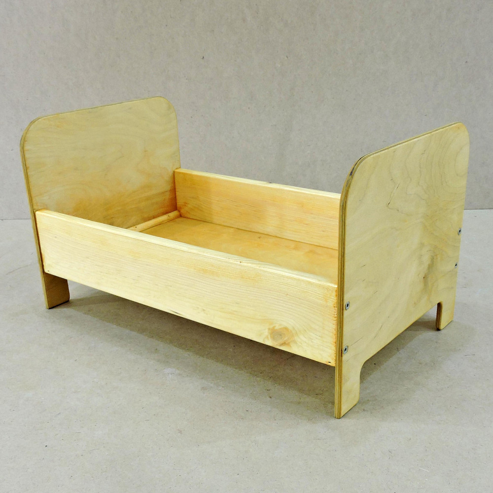 Ліжко для ляльок "Маріан" ваніль Миколаїв - фото 1