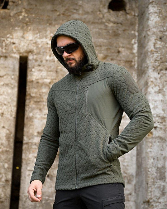 Тактична флісівка KM URBAN олива ПП7997 Одеса - фото 1