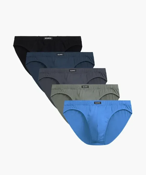 Чоловічі труси Спорт Atlantic, 100% бавовна. Набір 5 шт. 5SMP-002 L Київ - фото 1