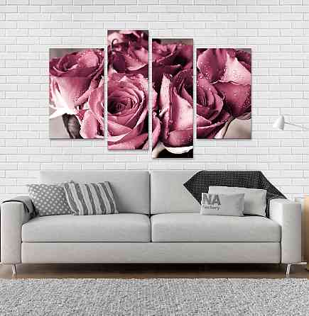 Модульна картина Букет Троянд Art-83_4 Київ