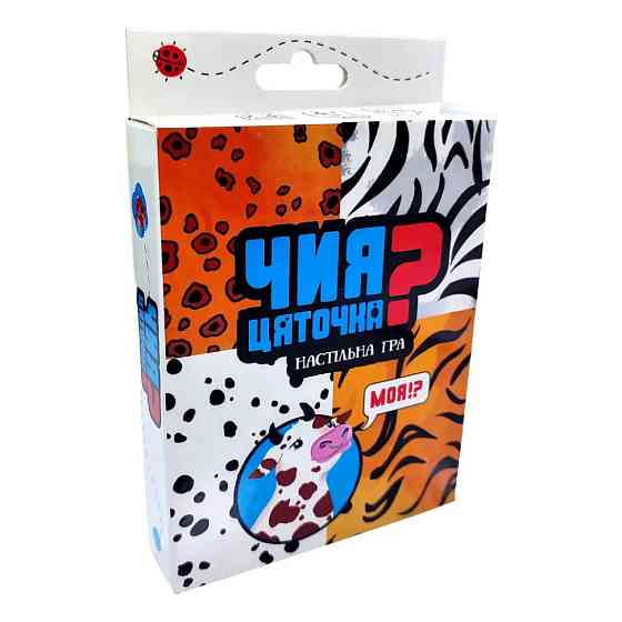 Настільна гра "Чия цяточка?" Strateg 30231 Вінниця
