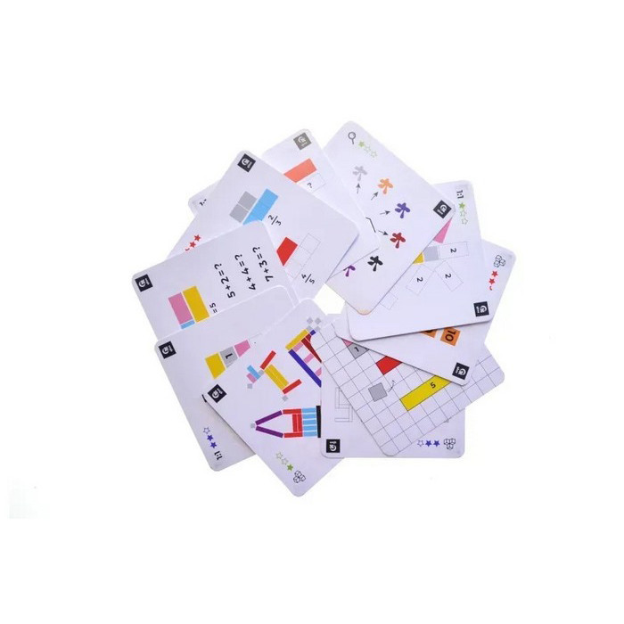 Дерев'яна розвиваюча гра "Палички для рахунку" QB700-003, 56 штук Вінниця - фото 2