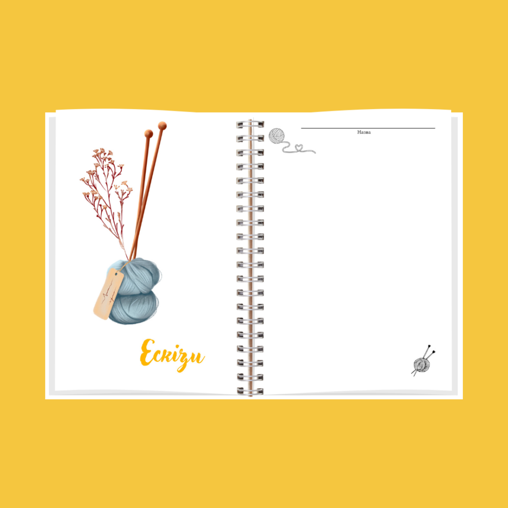 Блокнот Планер в'язальниці жіночий А5 Дніпро - фото 8