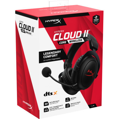 Наушники HyperX Cloud II Core Wireless Black (6Y2G8AA) Винница - изображение 8