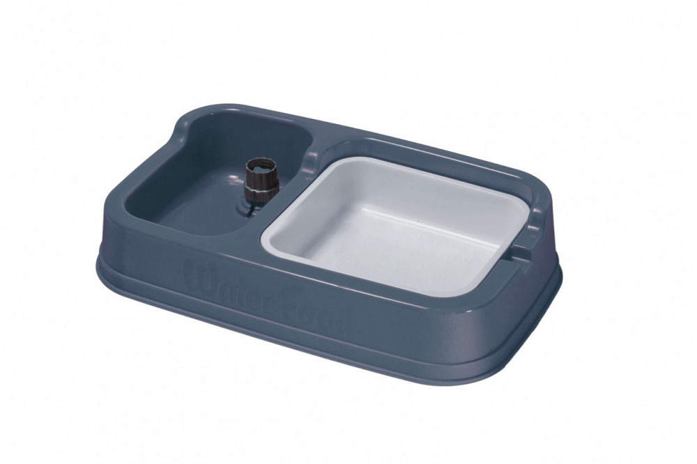 Диспенсер для корму та води 34 x 20.5 x 7 см Київ - фото 4