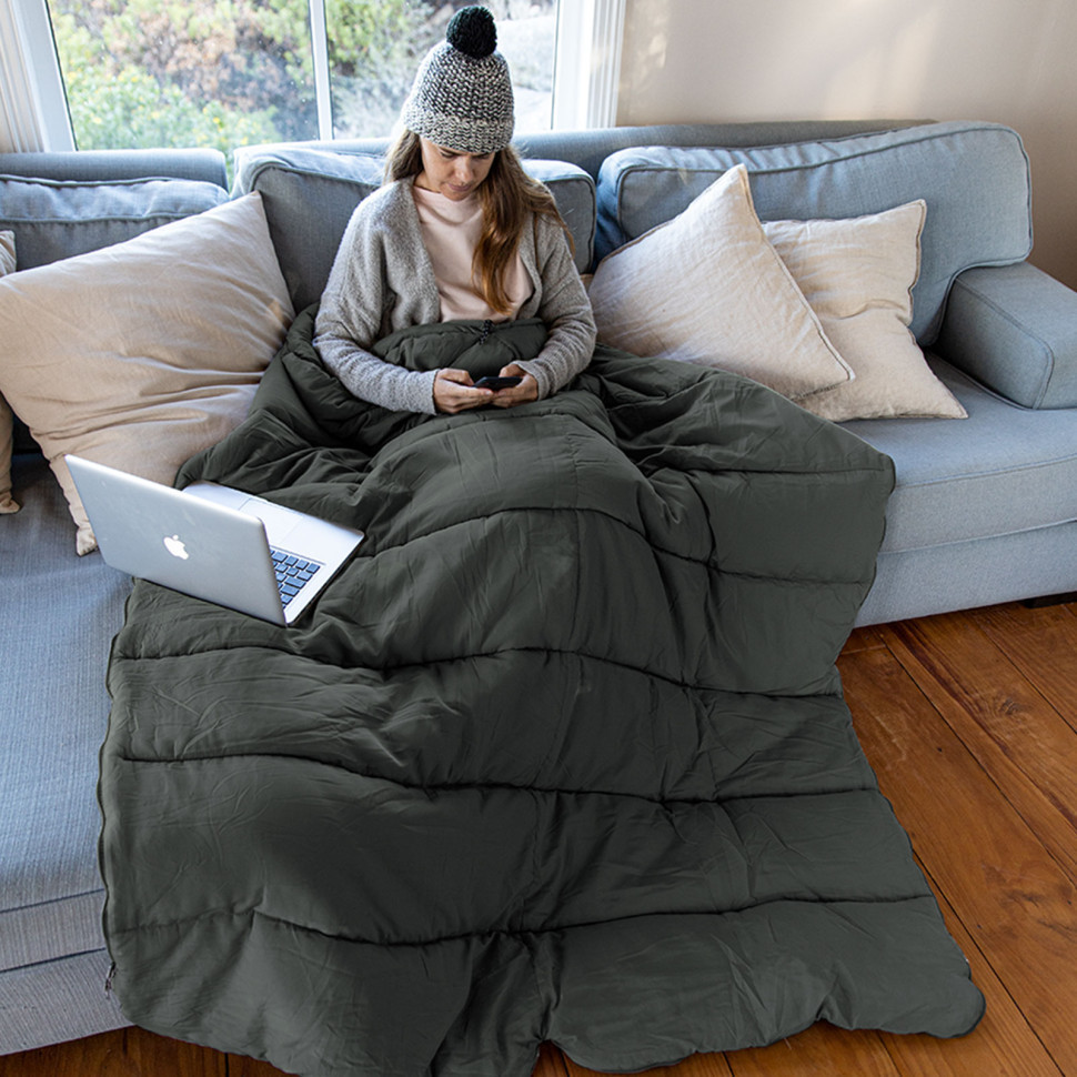 Спальний мішок Naturehike F150 NH22MSD05, лівий, графіт Рівне - фото 5