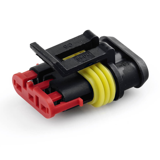 Разъём автомобильный электрический герметичный DJ7031-1.5 комплект 3 pin Киев