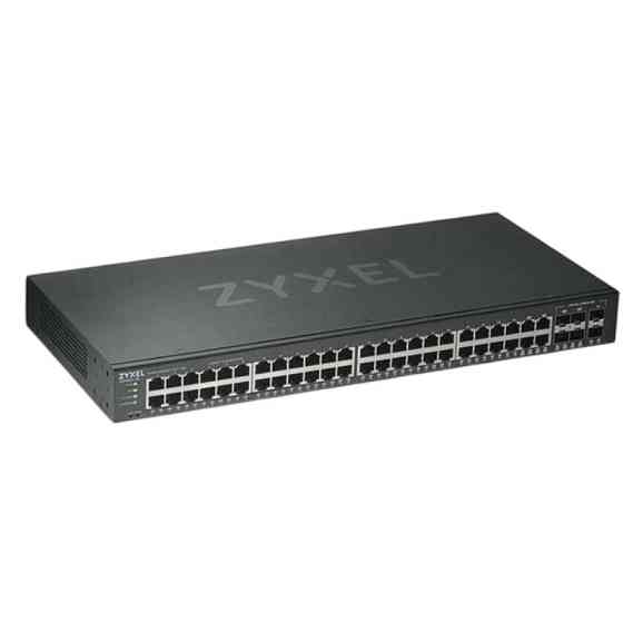 Комутатор ZYXEL GS1920-48V2 (GS1920-48V2-EU0101F) (44xGE, 4xGE/SFP, 2хSFP, Smart, NebulaFlex) Так Харьков