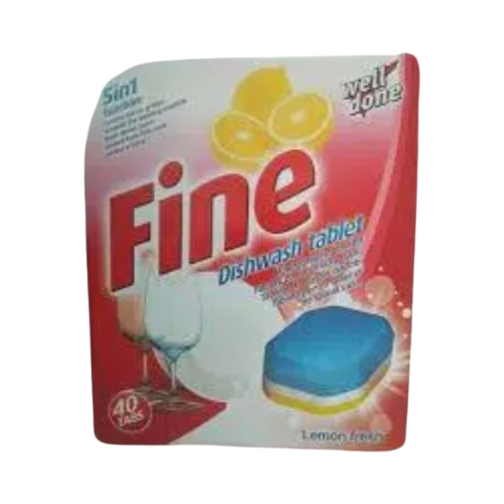 Well Done Таблетки для посудомийних машин Fine 5 в 1/40 шт. Виноградов - изображение 1