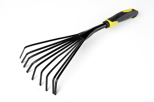 Грабли веерные с обрезиненной рукояткой СИЛА Киев - изображение 1