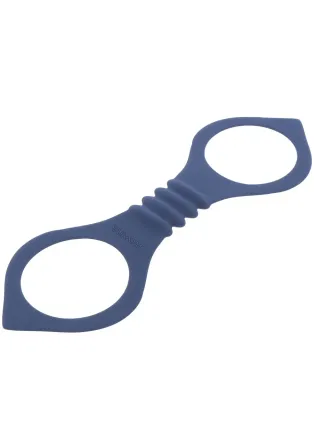 Силиконовые манжеты на лодыжки Taboom Silicone Supreme, синий Sex Aura Киев
