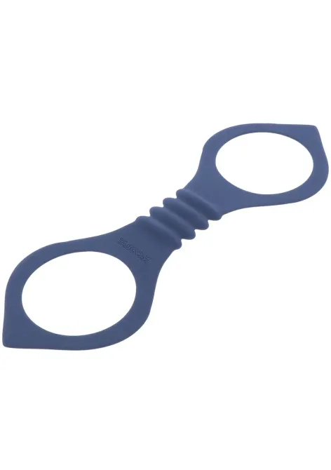 Силиконовые манжеты на лодыжки Taboom Silicone Supreme, синий Sex Aura Киев - изображение 3