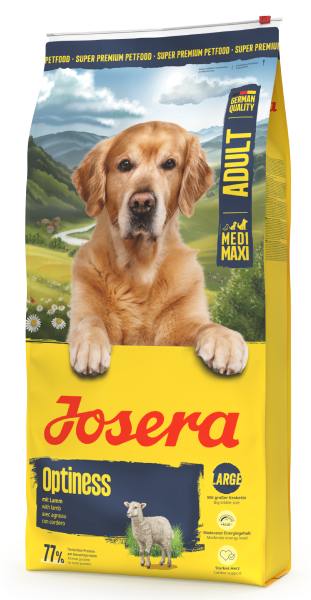 Сухой корм Josera Optiness Adult Medi/Maxi (Йозера Оптинес) в больших гранулах с пониженным уровнем белка, 12.5 кг Винница - изображение 2