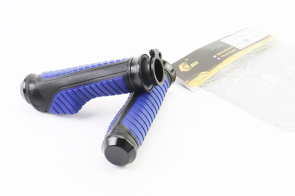 Рукоятка керма лів./пр. к-кт анатомічна, сині Київ - фото 1