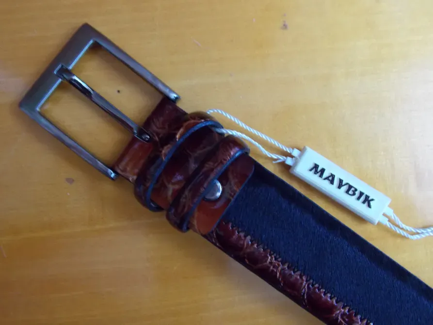 Ремень кожаный брючный новый. Харьков - изображение 2