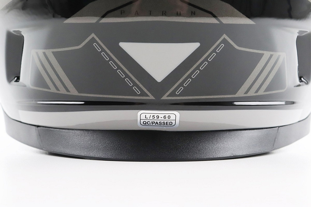 Шолом інтеграл, закритий BLD-М65 L (59-60см), ЧОРНО-СІРИЙ Киев - изображение 7