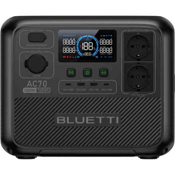 Зарядна станція BLUETTI AC70 1000W 768Wh (AC70) Киев
