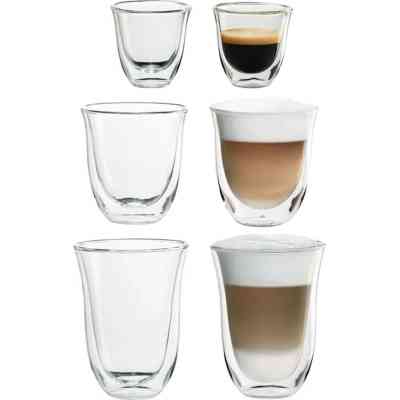 Набір склянок DeLonghi DLSC302 Mix 90/270/330 мл 6 шт (5513284451) Вінниця