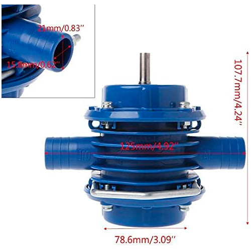 Насадка насос помпа на дриль шуруповерт для перекачування води 40-50л/хв Вінниця - фото 6