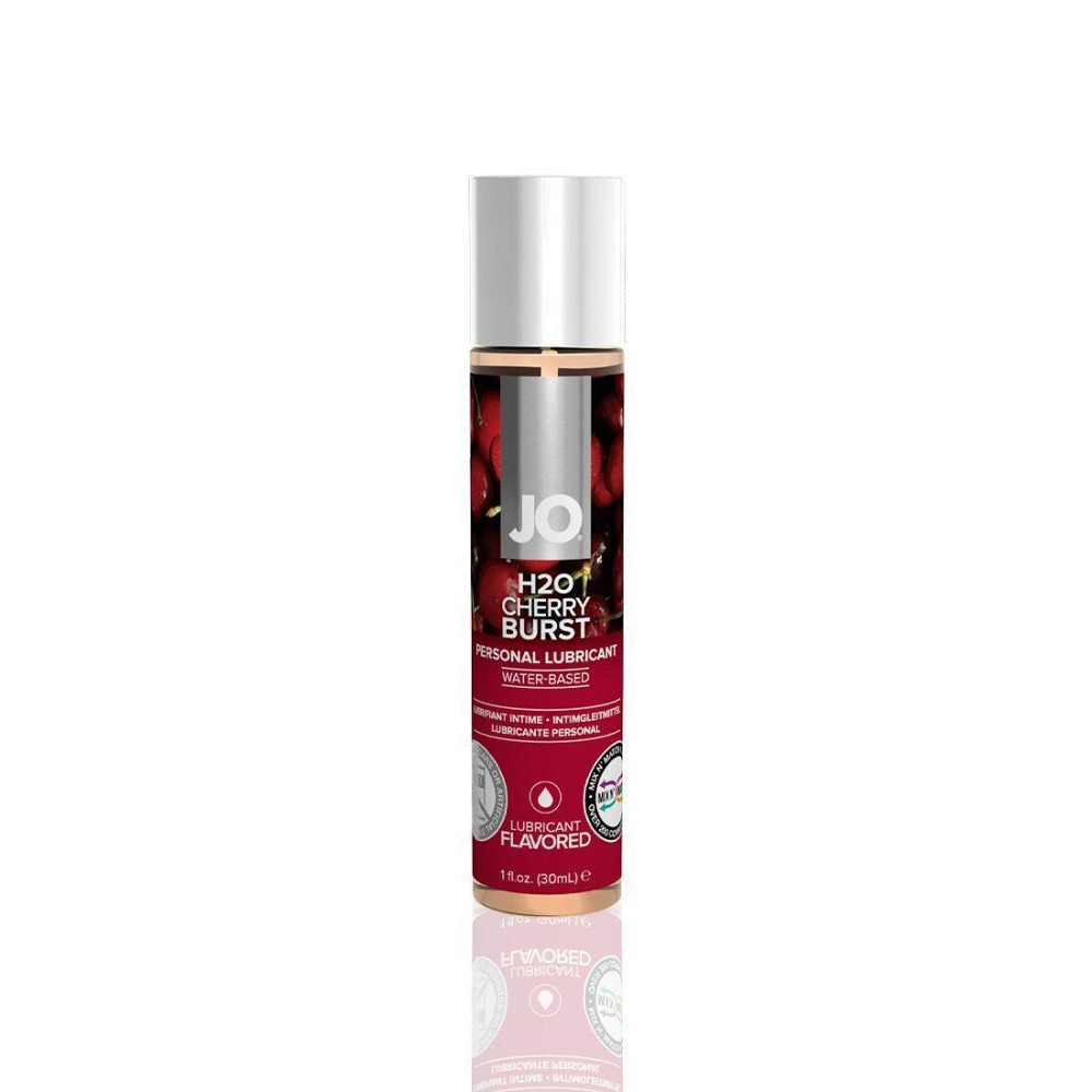 Смазка на водной основе JO H2O — Cherry Burst (30 мл) без сахара, растительный глицерин Sex Aura Киев - изображение 1