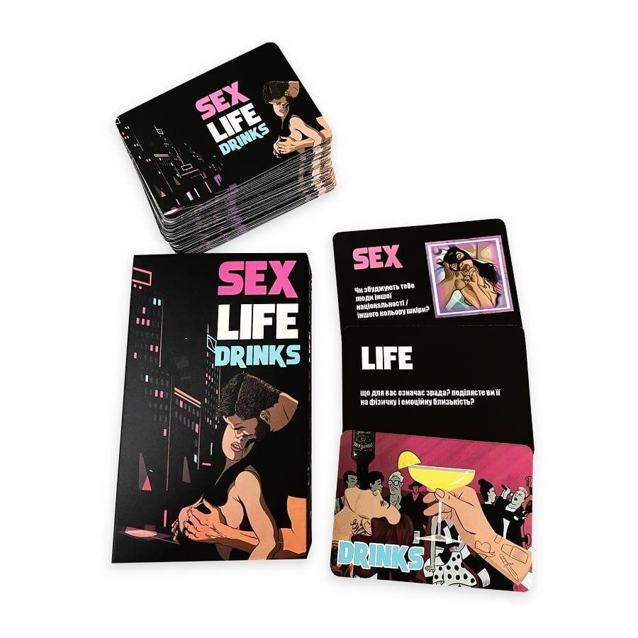 Настільна гра SEX LIFE DRINKS Sex Aura Київ - фото 4