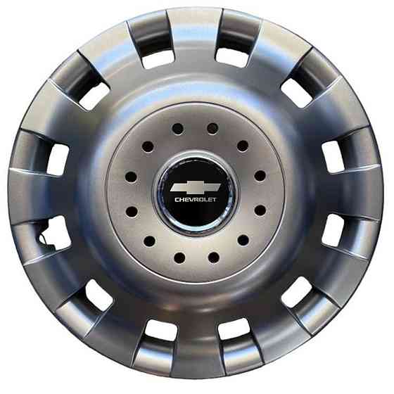 Автомобільні модельні ковпаки R16 Chevrolet 414 4шт, SJS, сріблясті Вінниця