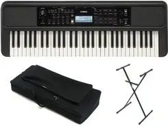 Піаніно (синтезатор) Yamaha PSR-E383 SET VI - zestaw ze statywem i pokrowcem Київ - фото 1