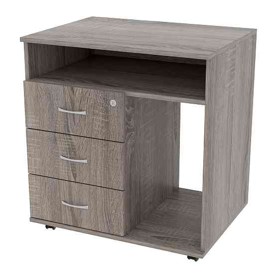 Тумба офисная ТМО-4, Дуб Сонома Трюфель, 700/520/760 Львов