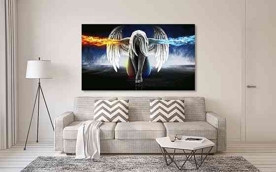 Картина холст в гостиную / спальню  Дівчина стихій     MLP_50 80x120 см Киев