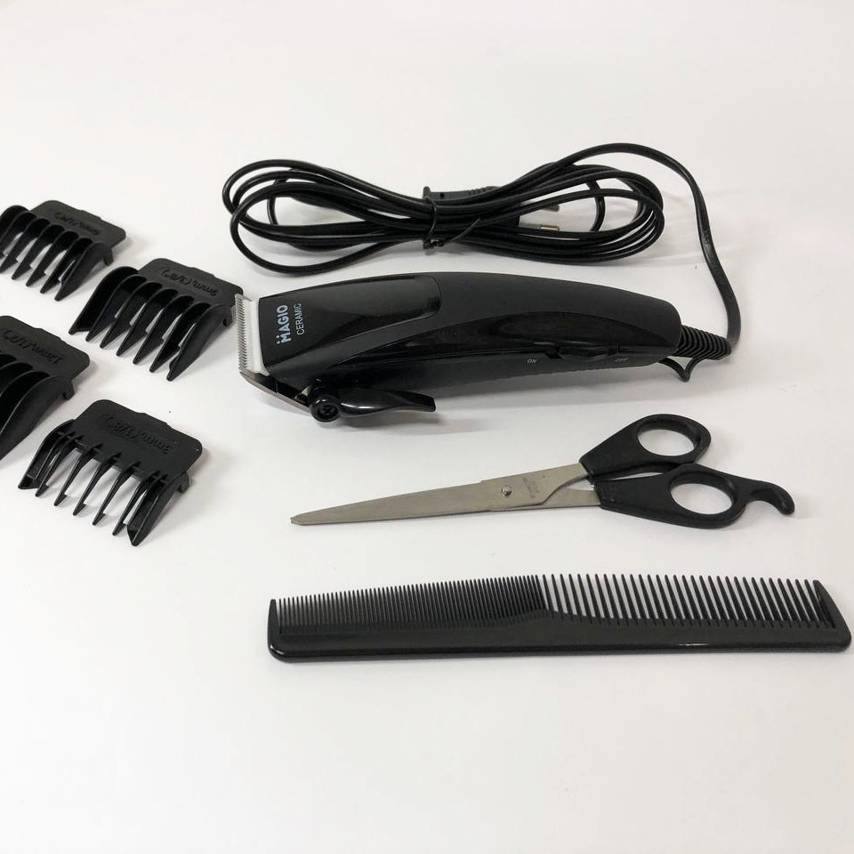 Электрическая машинка для стрижки мощная MAGIO МG-584 керамика, Набор машинок для стрижки LK-80 Львов - изображение 2