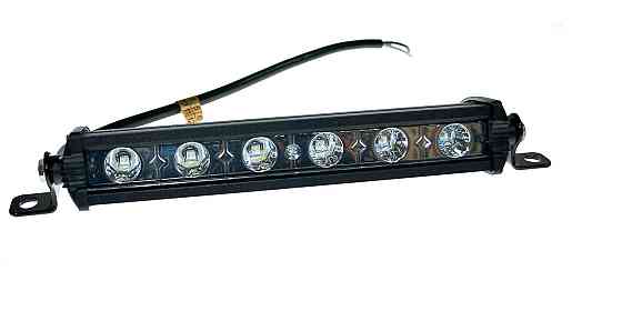 Світлодіодна фара AllLight E-18W однорядна 6chip OSRAM 3535 spot 9-30V Харків