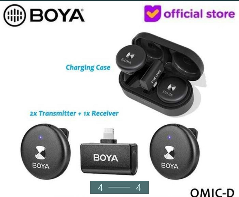 Микрофон: BOYA Omic - D Wireless Lavalier Lapel Mini Киев - изображение 4